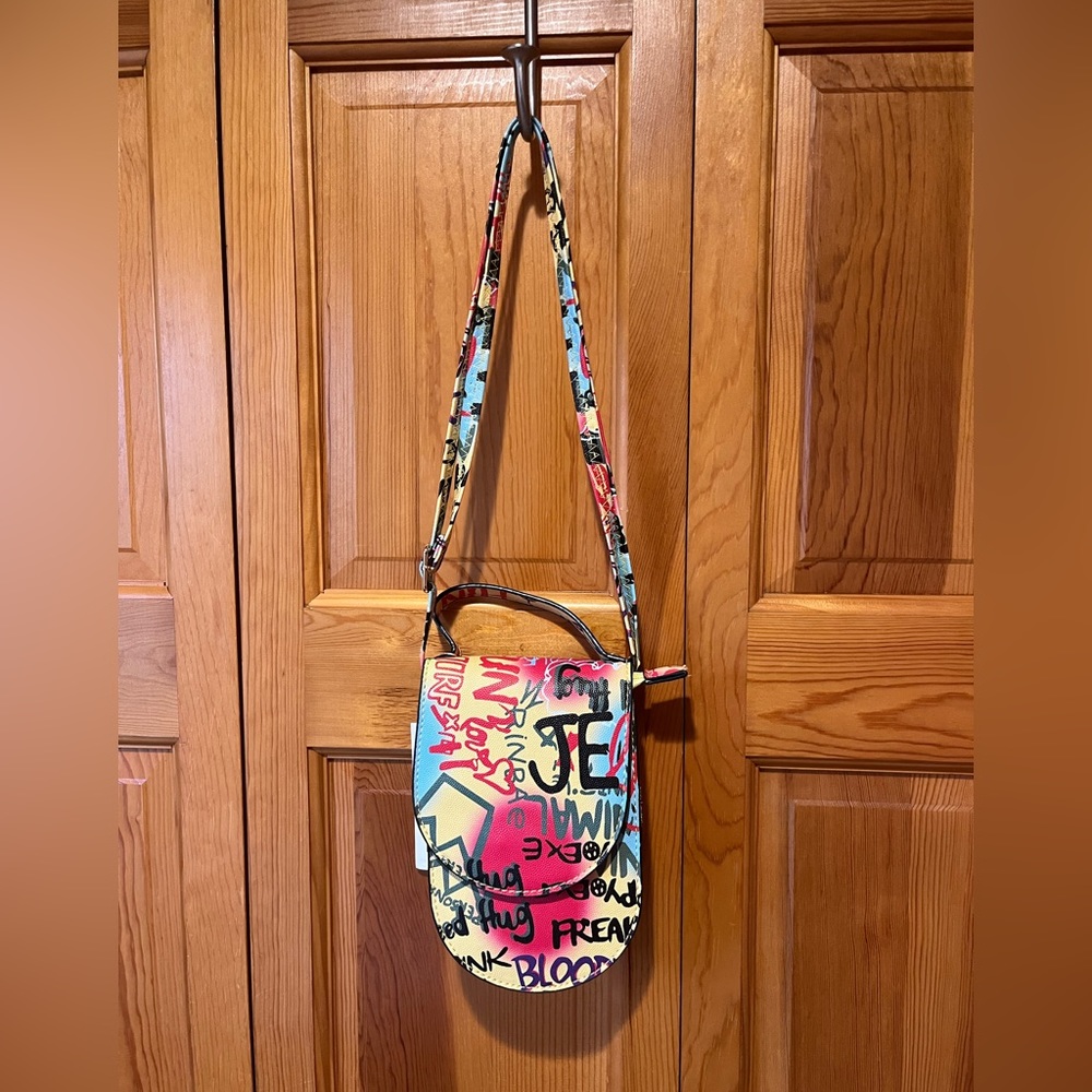 Le Miel Graffiti Design Shoulder Bag